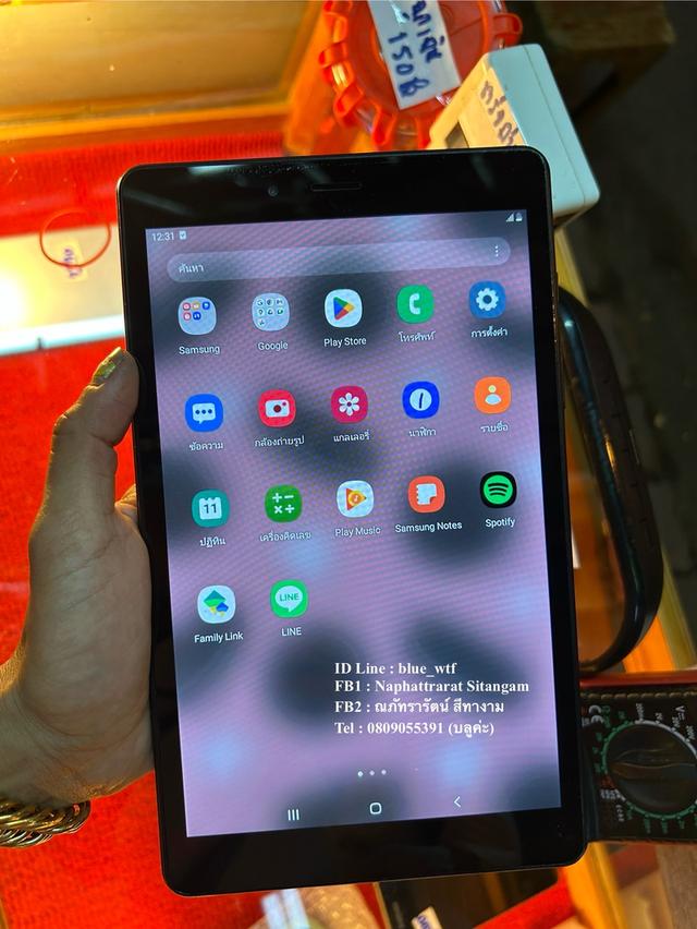 Samsung Tab A 8.0 (2019) จอ8นิ้ว ใส่ซิมโทรได้ Android11โหลดได้ทุกแอพ ใช้งานปกติ 7