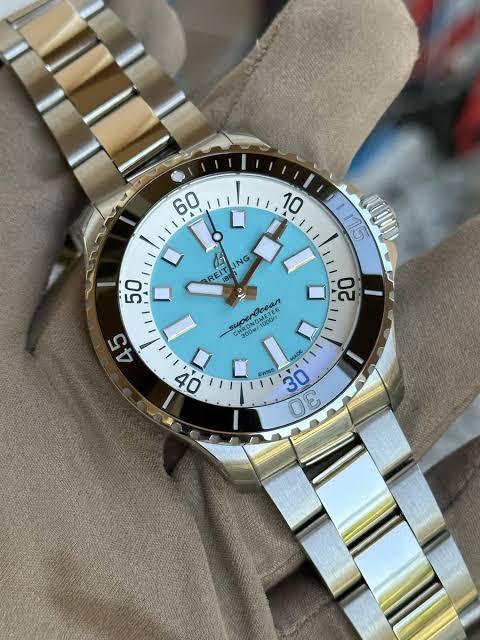 Breitling New Superocean Automatic Turquoise 44mm 1