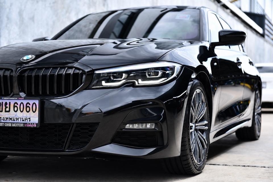 BMW SERIES-3 320d M-SPORT G20 2022 สีดำ มี Warranty ถึง ตุลา 2026 รูปที่ 6