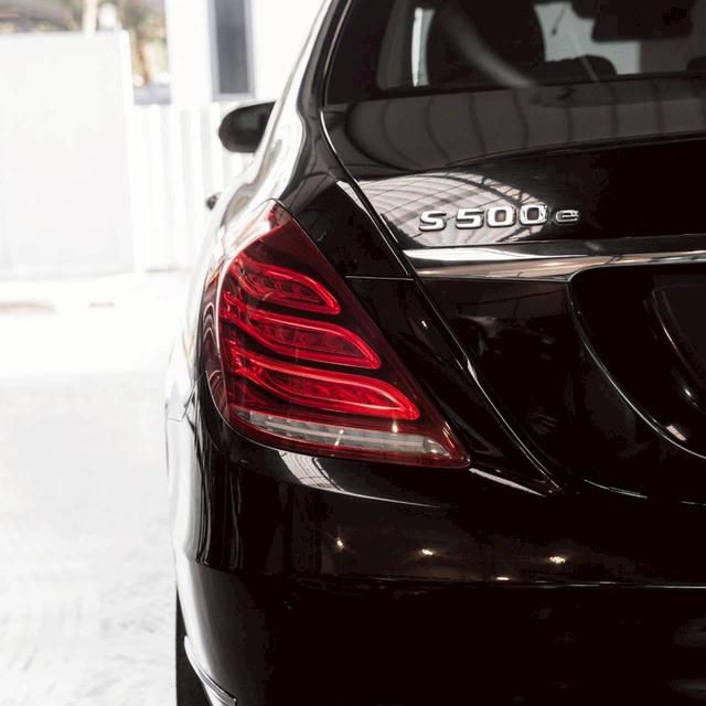 รหัสรถ 67GG7337 2017 BENZ S500e Exclusive Premium สีดำ  7