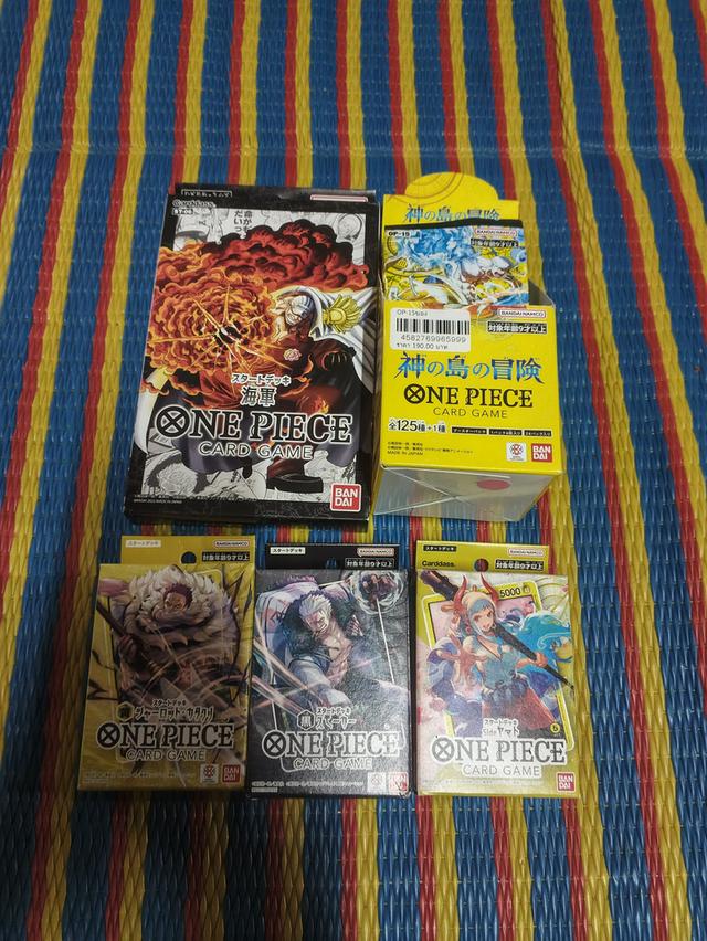 ขายเหมาการ์ดวันพีชญี่ปุ่นแท้ ONE PIECE CARD GAME