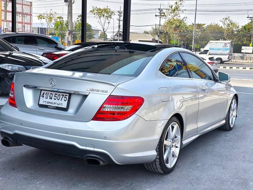 รหัส KPV5075 2012 BENZ  C180 COUPE AMG สีเงิน 11