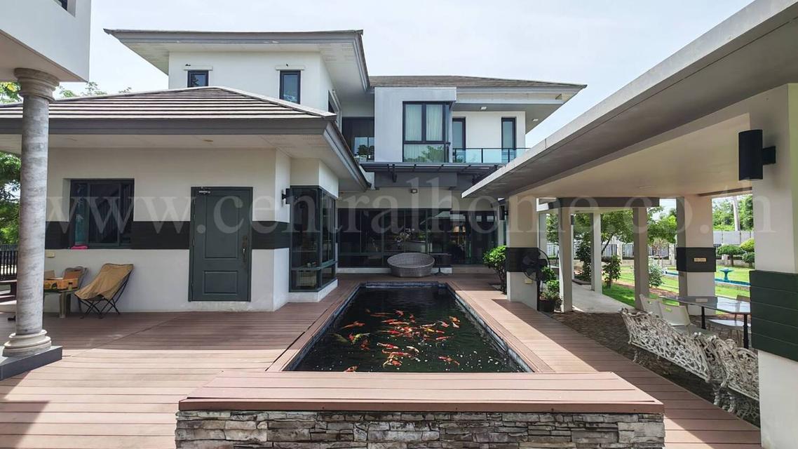บ้านเดี่ยว เดอะ แกรนด์ ริเวอร์ สุวรรณภูมิ หลังมุม แปลงใหญ่  8
