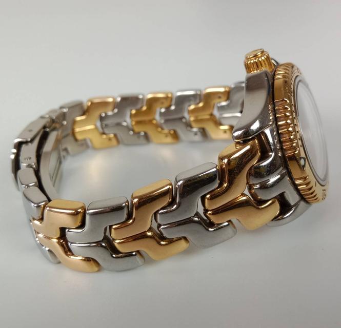 TAG Heuer Ladies SS/18k Gold WT1455 QB9457 Mother of Pearl Link Watch 7
