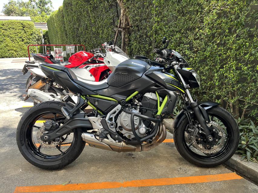 มอเตอร์ไซ ยี่ห้อ Kawasaki รุ่น Z650 ปี2018 มือสอง