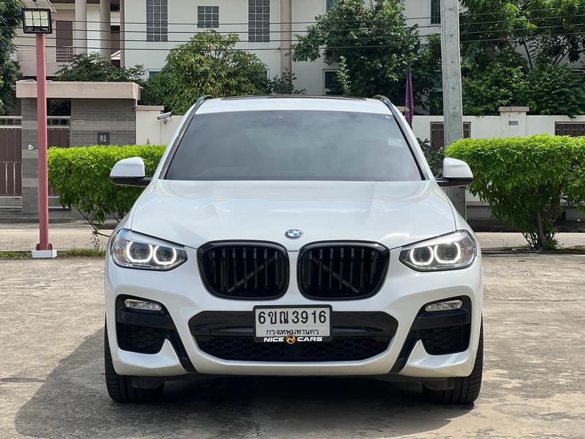 (แจ้งรหัสรถ NCT216) BMW X3 xdrive20d M Sport ขาว 2019 จด 2020 รูปย่อยที่ 4