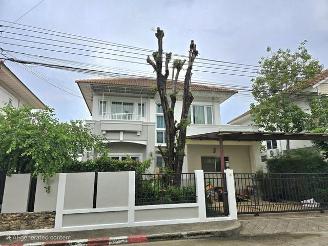P687 ให้เช่าบ้านเดี่ยว 2 ชั้น หมู่บ้านเพอร์เฟค อ่อนนุช-ลาดกระบัง เฟส 4 ซอย ลาดกระบัง 20/3 ใกล้โรบินสันลาดกระบัง ใกล้สนามบินสุวรรณภูมิ 1