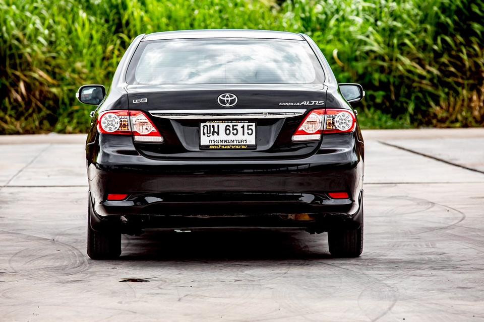Toyota Altis 1.6E CNG ปี 2011 สีดำ   6
