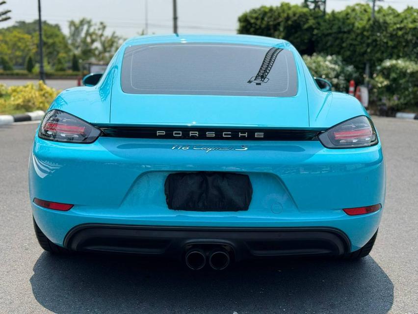 Porsche 718 Cayman S 2017 รถสวย ประวัติชัดเจน บางเดิมทั้งคัน 5