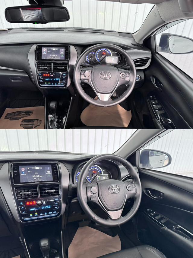 ⭐️ รถบ้านมือเดียว ฟรีดาวน์ หลังคาแบล็ครูฟ Toyota Yaris Ativ 1.2Sport Premium รูปที่ 8