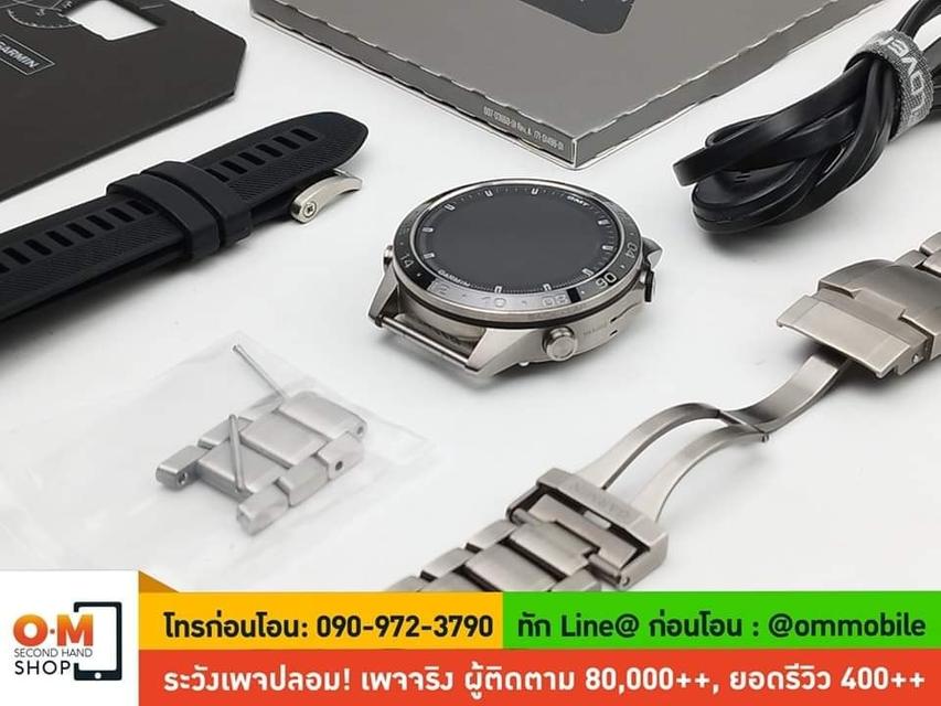 ขาย/แลก Garmin MARQ Gen2 AVIATOR ที่สุดของสมาร์ทวอทช์สำหรับผู้ที่ทำงานสายการบิน ศูนย์ไทย สวยครบกล่อง เพียง 46,900 บาท  2