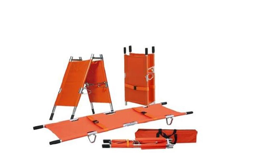 เปลสนามอลูมิเนียม แบบพับ 2 ตอน