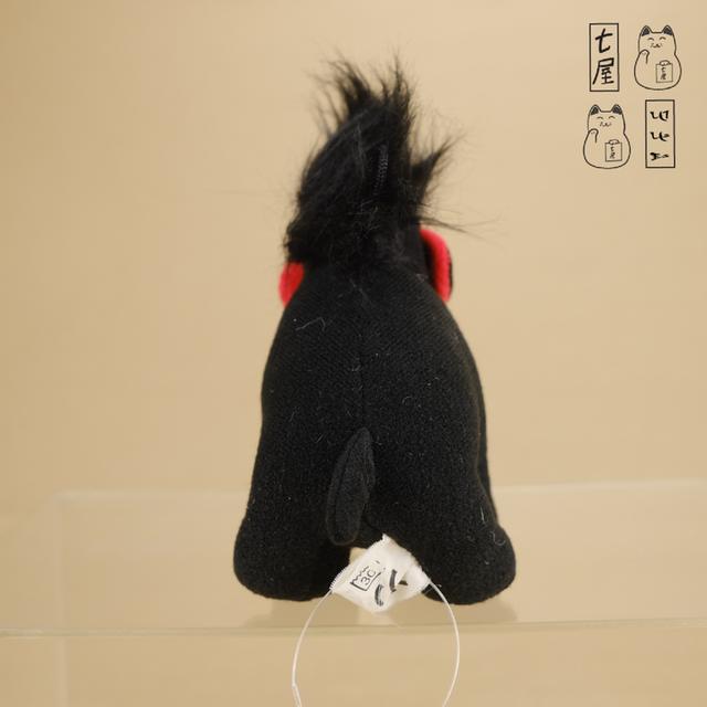 พวงกุญแจ ตุ๊กตา ช้างดำ แมมมอธ แมมมูท 🐘 Black Woolly Mammoth Elephant・MAMMUT・First Zip Backpack Mascot ~ Keychain ~ 11 cm 🖤 รูปที่ 4