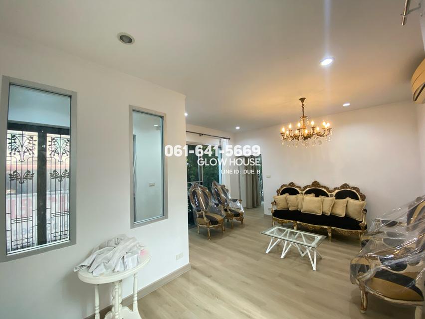 ให้เช่าหรือขายบ้านเดี่ยว 2 ชั้น | สัมมากร รามคำแหง | บ้านดีไซน์มินิมอล พื้นที่ใช้สอยกว่า 200 ตร.ม. | 3 ห้องนอน | 4 ห้องน้ำ | 2 ห้องนั่งเล่น 6