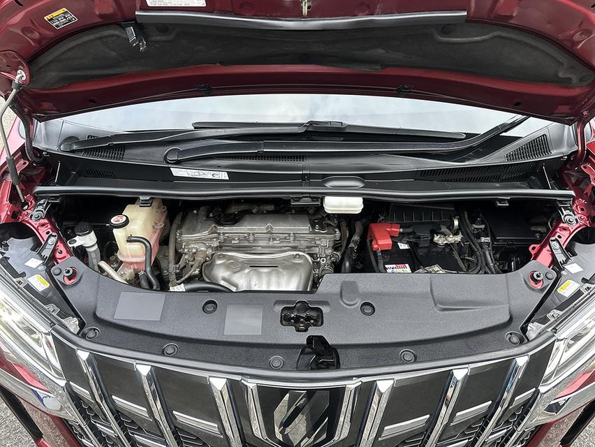 2019 Toyota Alphard 2.5SC สีแดงพิเศษ ขับไปแล้ว 10x,xxx กิโลเมตร 14