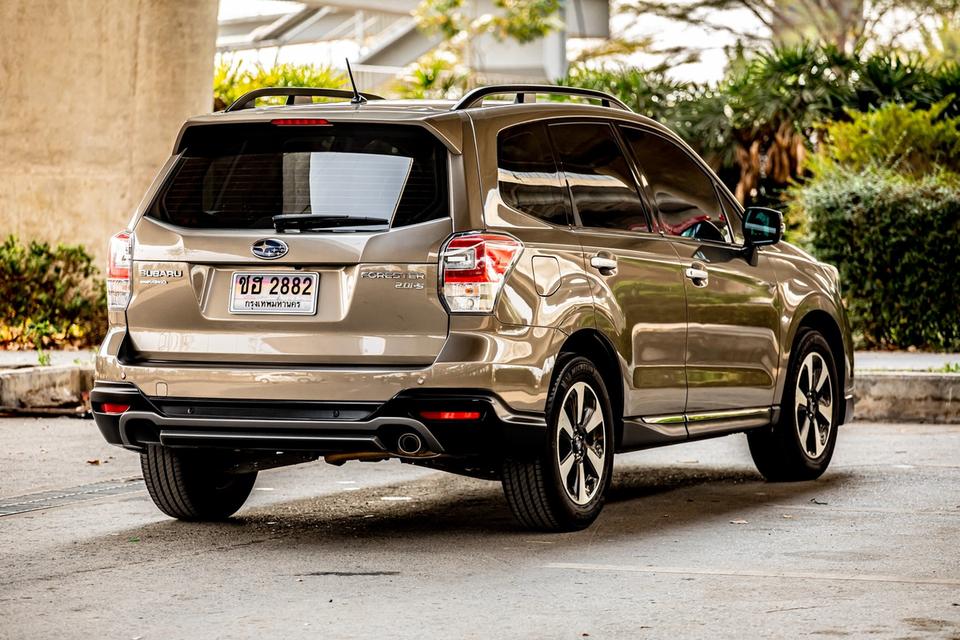 Subaru Forester 2.0iP ท๊อปสุด ปี 2018 สีน้ำตาล ไมล์แท้ 40,000 กิโลมือเดียวป้ายแดง  4