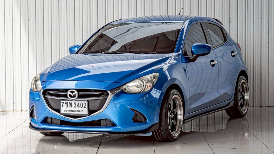 #MAZDA MAZDA2, 15 สีน้ำเงิน  โฉม ปี14-ปัจจุบัน 5Dr รถมือเดียวป้ายแดง * ไมล์น้อย 119,000โล ราคาขาย a รูปที่ 5