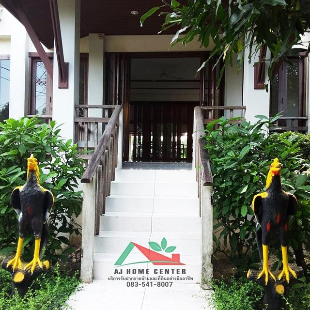 ขายบ้านทรงไทยประยุกต์ริมน้ำ ขนาด1-0-42ไร่ ซ.หอมเกร็ด18 สามพราน ใกล้ตลาดดอนหวาย 4