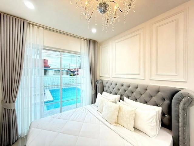 บ้านเดี่ยวพูลวิลล่า เนินพลับหวาน เฟอร์ครบ หมู่บ้านรัตนากร 3