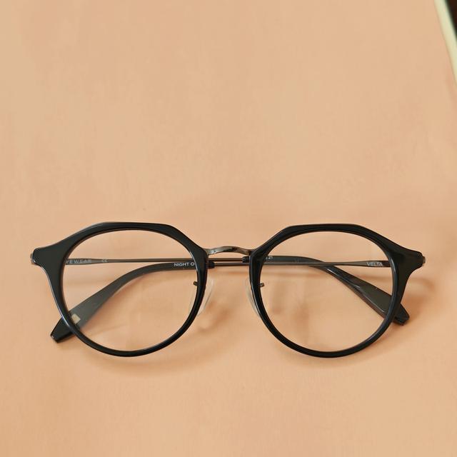 กรอบแว่นตาวินเทจญี่ปุ่น เก่าเก็บไม่ผ่านการใช้งาน ทรงสวยคลาสสิค ค่าส่ง50