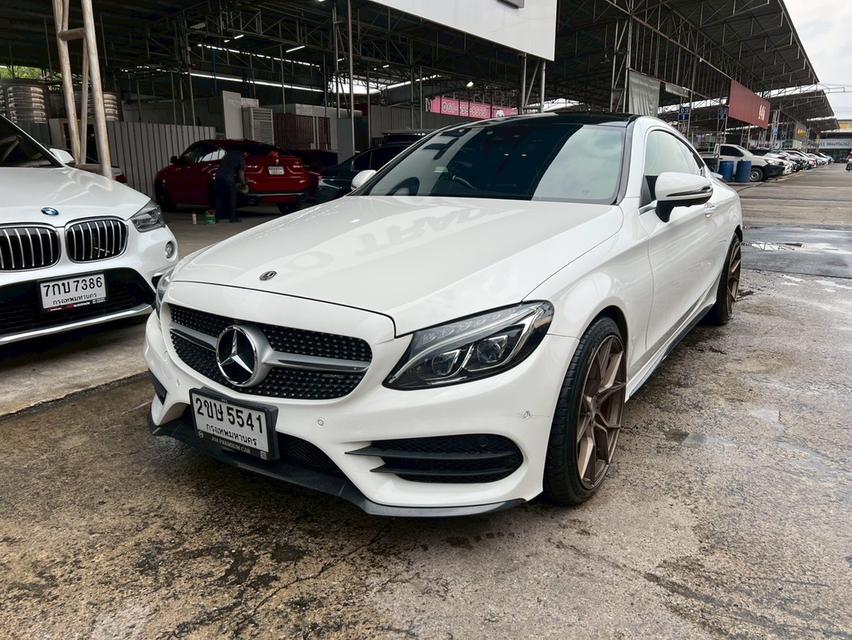 รหัสรถ NP5541 BENZ C250 COUPE AMGปี : 2018