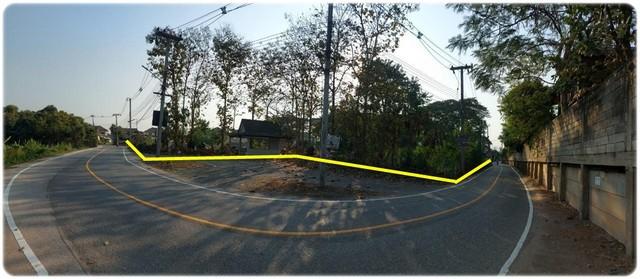 ขายที่ดินสันทราย 4 ไร่ แปลงมุม ติดถนน 2 ด้าน ใกล้ตัวเมืองเชียงใหม่ เหมาะลงทุน 3