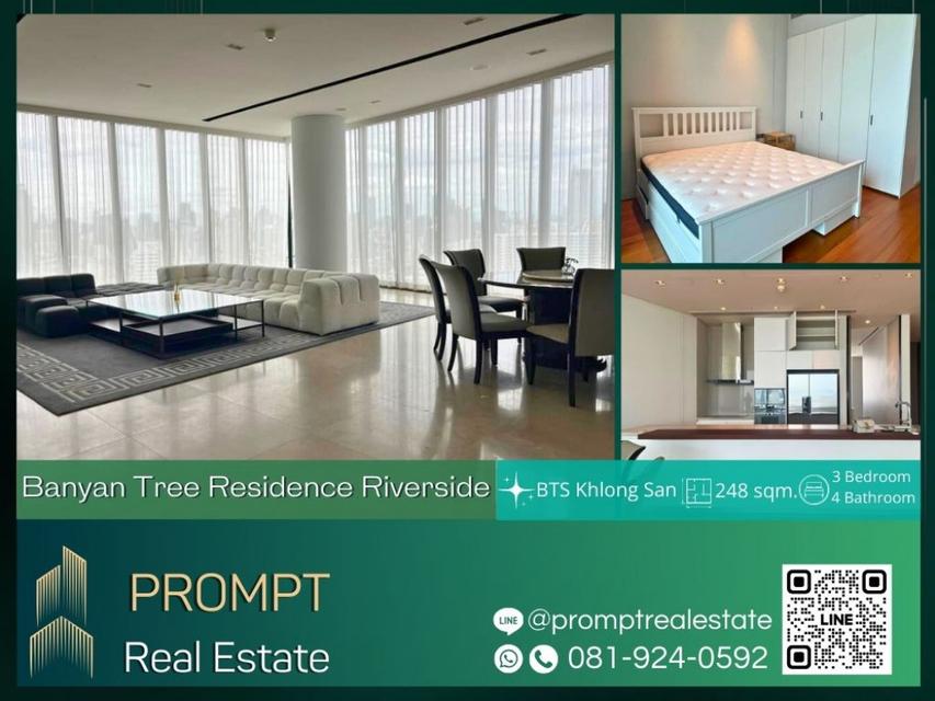 AB05390 - Banyan Tree Residence Riverside - 248 sqm - BTS Khlong San- Icon Siam- Taksin Hospital 1