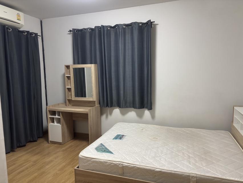 ให้เช่าบ้านราคาถูก บ้านเช่าใกล้เมกาบางนา 800เมตร เนื้อที่20ตรว. 3นอน 2น้ำ แอร์ 4เครื่อง พร้อมอยู่ 5