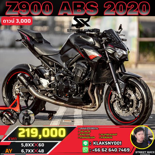 🔥 kawasaki z900 abs ปี 2020 | ดำดุ พร้อมขี่ เสียงลั่น sc project! 🔥
