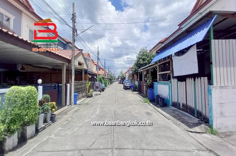 ทาวน์เฮาส์ เนื้อที่ 24.8 ตรว. หมู่บ้าน กิตติชัย 11 ถนนมิตรไมตรี เขตหนองจอก กรุงเทพมหานคร 12