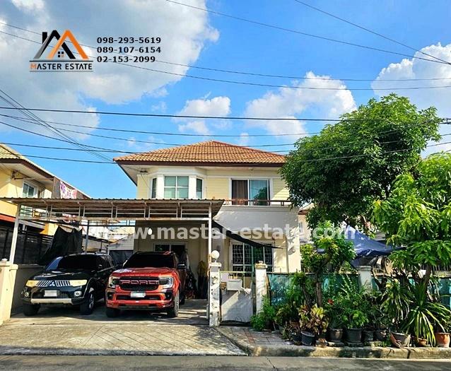 กรีนพาร์ค ชวนชื่น ซิตี้ วัชรพล-รามอินทรา 56.3 ตร.ว. บ้านเดี่ยว 2 ชั้น 4 ห้องนอน ใกล้ห้างเพลินนารี่มอลล์ | ตลาดถนอมมิตร | เสถียรธรรมสถาน ขายถูก 1