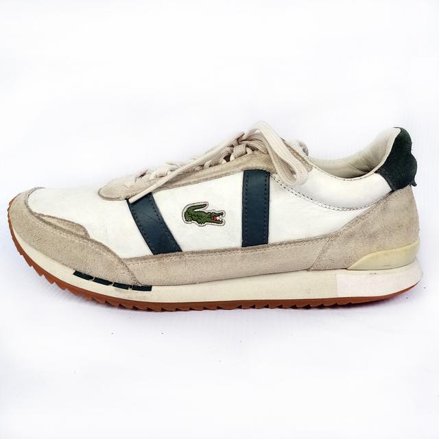 LACOSTE รองเท้าผ้าใบมือสอง สภาพงามๆ จัดส่งฟรี!!! เก็บปลายทาง
