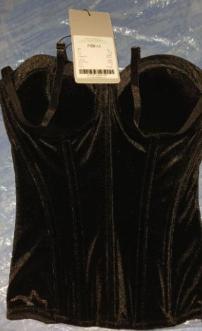 Coset POEM  มือ1 Back Stretch-Velvet Corset 2