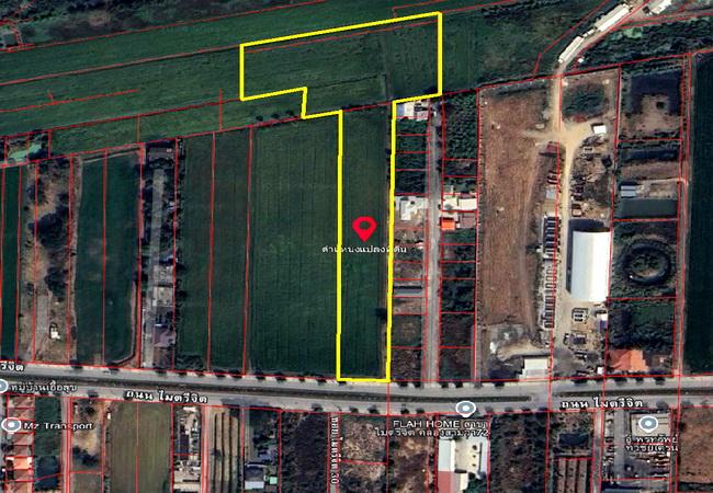 ขายที่ดิน ติดถนนไมตรีจิต แขวงสามวาตะวันออก เขตคลองสามวา กรุงเทพมหานคร 1