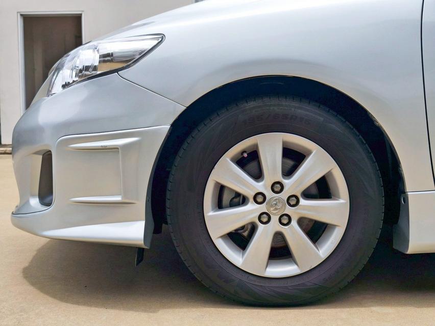 รหัสรถ CAT3365 2013 TOYOTA ALTIS 1.6E ออโต้ สีเทาสวย 2ระบบ เบนซิน+CNG โรงงาน