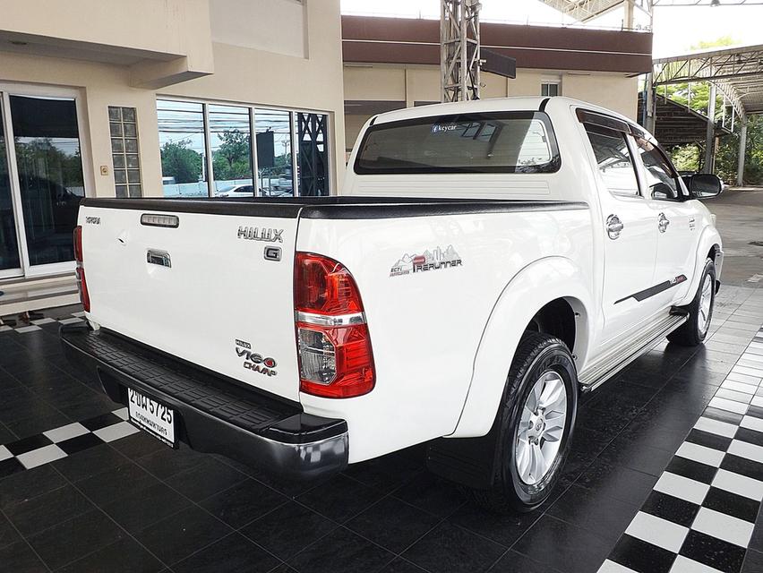 รหัสรถ KCY5725 TOYOTA HILUX VIGO PRERUNNER DOUBLE CAB  3.0 G NAVI AUTO ปี 2015 8