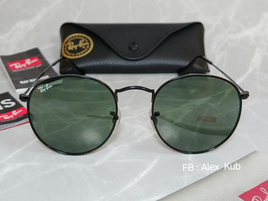 แว่นตาดำ Ray-Ban Roundmetal  2