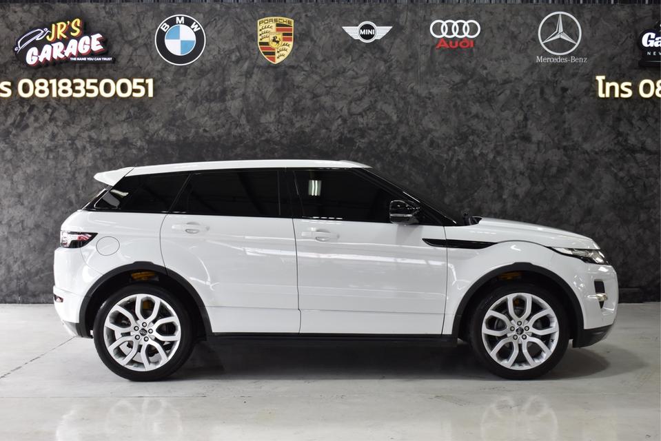 รหัสรถ MCA9550 Range Rover Evoque SD4 Dynamic สีขาวสวยๆ ปี 2013