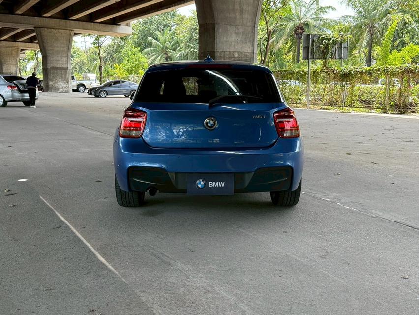 ขายรถ BMW 116i 1.6 MSport  ปี 2014 สีน้ำเงิน เกียร์ออโต้ 5