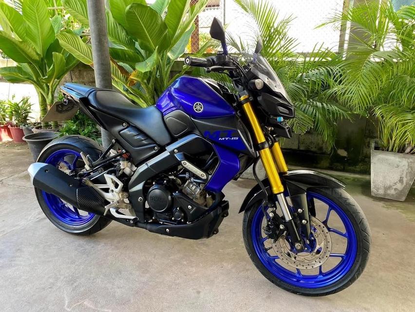 ขายรถสวย Yamaha MT15 สีน้ำเงิน ปี 2018