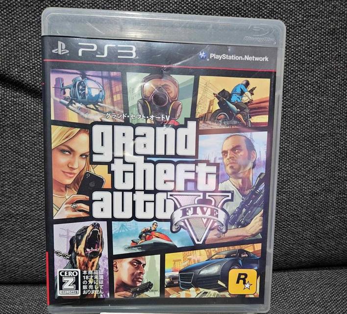 แผ่นเกม PS3 GTA V 1