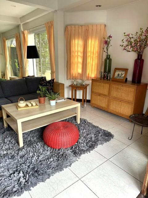 ให้เช่าบ้านเดี่ยว2ชั้น หมู่บ้านสัมมากร ถนนรามคำแหง 112 แอร์เฟอร์ครบ มี 4 ห้องนอน | 3 ห้องน้ำ ราคาเช่าเดือนละ65,000 บาท/เ 3