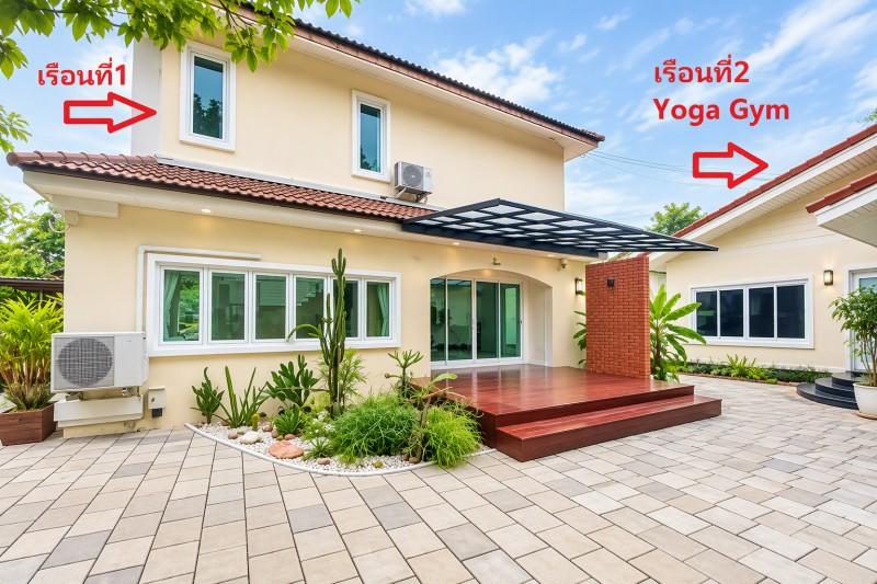 ให้เช่าคฤหาสน์ 2หลัง 4-7นอน ซาฟารีเวิลด์ คู้บอน บ้านเดี่ยว 2 ชั้น รักสัตว์ 184ตรว. 280ตรม กว้างมาก 3น้ำ 3จอดรถ 6แอร์ ติด 7
