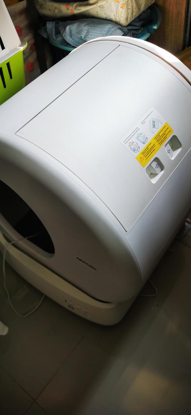 ห้องน้ำแมวอัตโนมัติAiRROBO (สภาพแค่ทดลองใช้แมวไม่เคยเข้า)