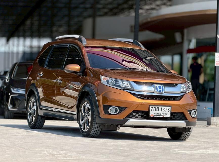 ปี 2018 HONDA BRV, 1.5 SV โฉม ปี16-22สีน้ำตาล Premium Amber Metallic(เฉพาะรุ่น 7 ที่นั่ง) เครื่องยนต์เบนซิน รูปที่ 4