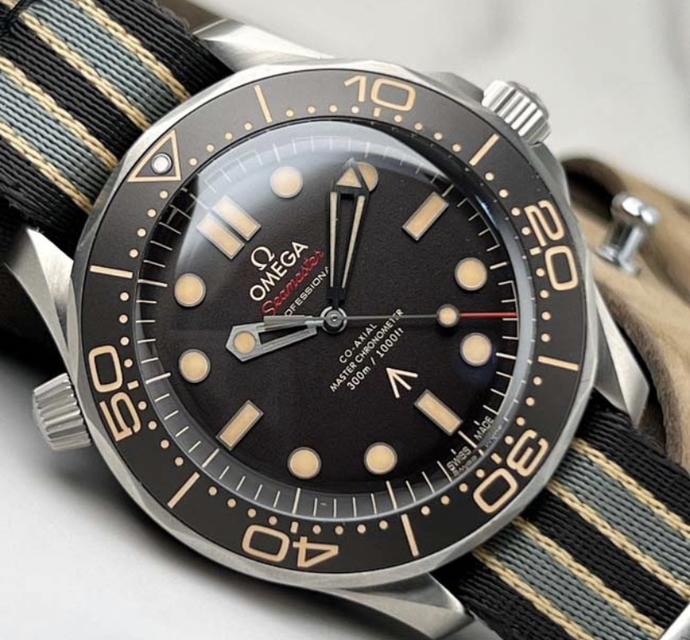 Omega Seamaster James Bond 007 No Time To Die Nato 3