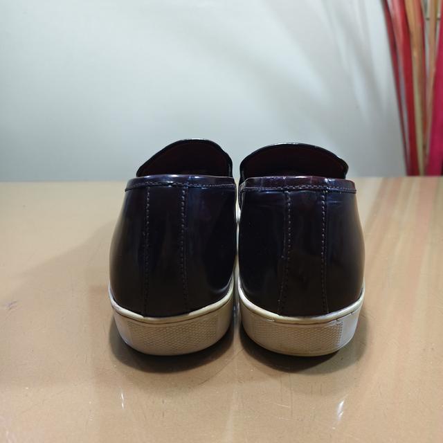 JASPAL Mens Genuine Leather Loafers Shoes (Burgundy / Oxblood)(รหัส/ล็อต : 8-14 / 2463)Made in IndiaSize : 41 รูปย่อยที่ 4