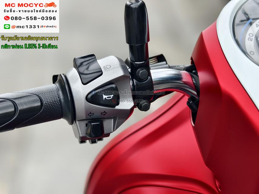 Scoopy i 2021 รุ่นTOP กุญแจรีโมทบุคเซอวิสครบ วิ่ง10000โล รถบ้านแท้เครื่องท่อเดิมๆ No1165 7