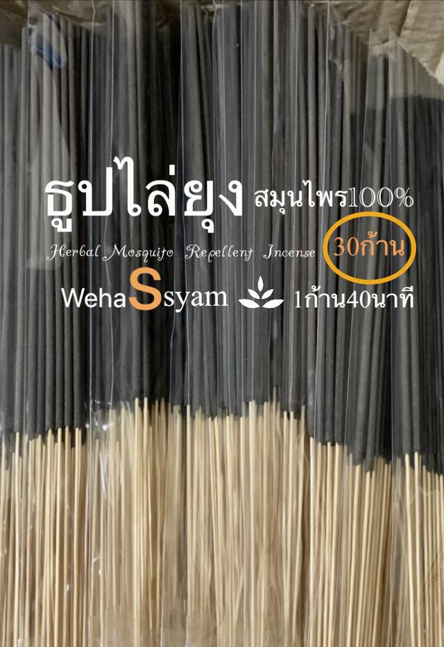 ธูปหอมไล่ยุงสมุนไพร100% 1