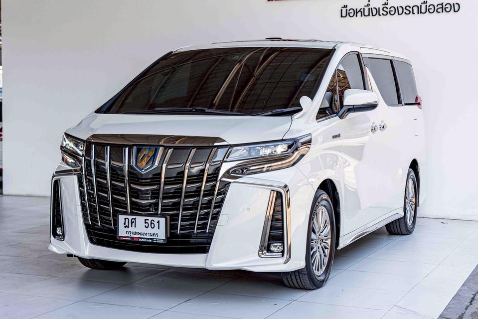 รหัสรถ NP561 รุ่นรถ : TOYOTA ALPHARD 2.5HYBRID S TYPE GOLDปีรถ : 2021 4